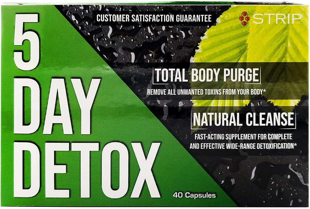 Strip 5 Day Detox Cleanse - Nettoyez le corps complet.