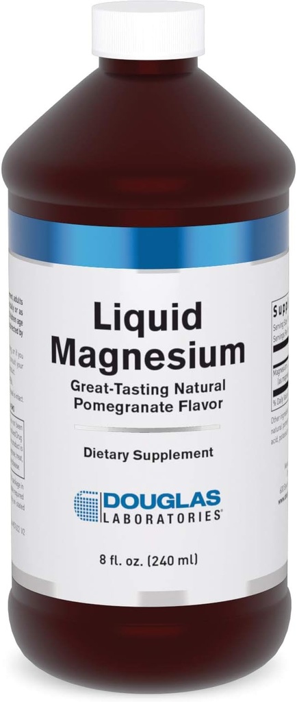 Douglas Laboratories Liquid Magnésium (Liquid Magnesium) Supporte le cœur, les os et la fonction enzymatique (8 fl. oz.