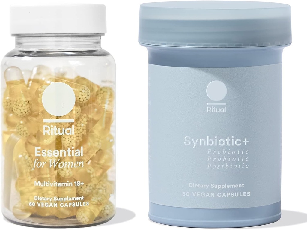 Multivitamine rituelle pour les femmes de 18 ans et plus et soutien de santé quotidien Gut, 30 jours d'approvisionnement