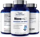 1MD Nutrition MoveMD - Supplément santé pour le confort et le soutien des articulations - Nos pilules de collagène sont bien préparées pour les femmes et les hommes avec l'acide hyaluronique et l'astaxanthine
