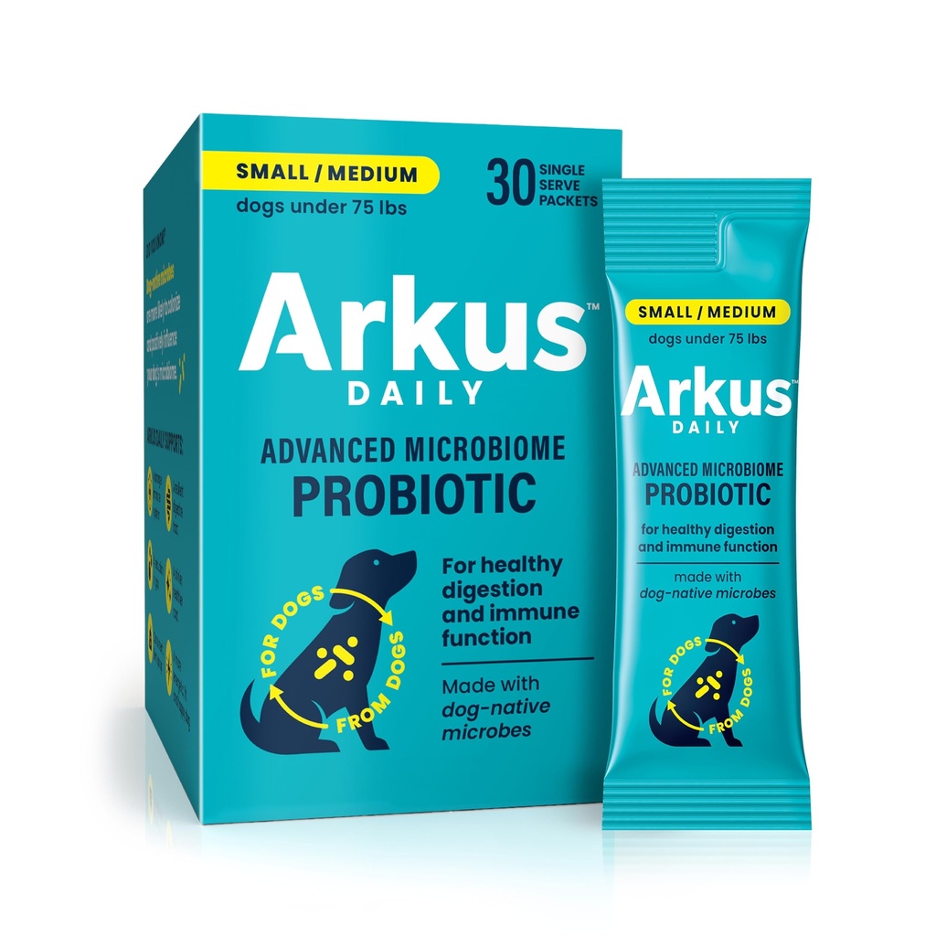 Small/Medium Dog Probiotic, the Only Product Made with Microbes Native to the Gut of Healthy Dogs, Supports Better Digestion, Gut Health, and Immune System, Maintains a Healthy Microbiome