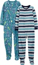 Simple Joys by Carter's Kids' Loose-fit Flamme Résistant à la flamme Pyjama pied