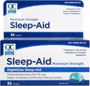 Choix de qualité Max force aide au sommeil, nuit aide au sommeil Diphenhydramine HCI 50 mg, non-habitant formant pour occasionnel somnambule, facile à avaler Softgels, 32 comte bouteille