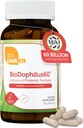 Zahler BioDophilus60, 60 Million CFU Probiotique + Prébiotique - 11 souches Probiotique Supplément quotidien - Probiotiques kasher pour les femmes pour la santé digestive, probiotiques pour les hommes pour la santé des Gut (60 capsules)