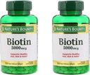Ensemble de 2 Bounty® Biotin 5000 mcg, 150 Softgels