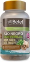 Betel Natural AJO Negro con Perejil/Black Garlic avec du persil et des capsules Cayenne Potent Superfood - 1500 mg por Porcion