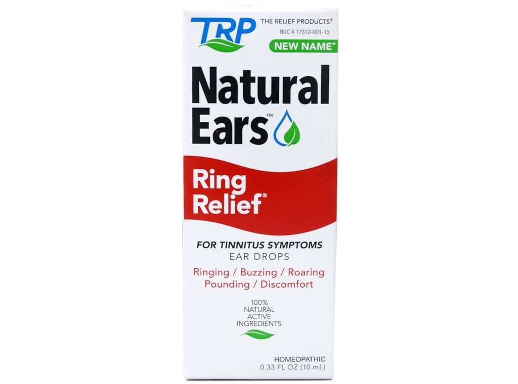 Drops d'oreille TRP - Relief de l'anneau - .33 oz