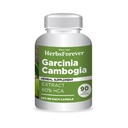 Herbsforever Garcinia Cambogia Extract Supplement Supporte Mode de vie sain et gestion du poids Formule à base de plantes naturelles 90 Capsules végétariennes pour adultes