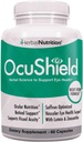 OcuShield Eye Health Vitamine Support for Healthy Eyes, Night Vision with Safran, Lutein & Zeaxanthin, Eye Nutrients to Protect & Stimulat Ocular Health, One Bouteille