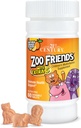 21st Century Zoo Friends with Extra C Chewable Tablets, 60 Count
