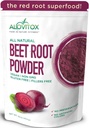 Alovitox poudre de racine biologique de betteraves à 100% extrait de racine de betterave fraîche à l'oxyde nitrique Superfood, élevé en calcium, fer, potassium et folate.