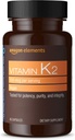 Éléments amazoniens Vitamine K2 100 mcg, 65 Capsules