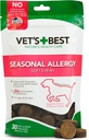 Vet's Best saisonal allergy Soft Chew Dog Suppléments, apaise les chiens Irritation cutanée due aux allergies saisonnières, 30 jours d'approvisionnement