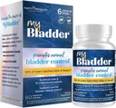 MyBladder Formule de soutien par les produits de pureté - favorise le contrôle normal de la vésicule, de la force, de la tonalité et du trac urinaire - Pour les hommes et les femmes - cliniquement étudié 840mg mélange breveté - 60 capsules de vésicule (1)