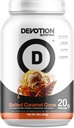 Dévotion Nutrition Mélange de poudre de protéines sans gluten, sans kéto, sans sucre ajouté.