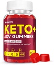 Gummies Keto ACV - 1500mg Gummies Keto complément diététique pour les femmes et les hommes - vinaigre de cidre de pomme naturel avec mère - sans gluten, végétalien, non-OGM, fabriqué aux États-Unis Visiter le magasin
