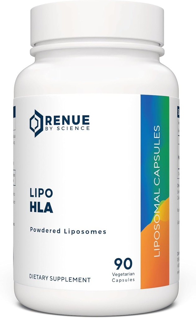 Renue By Science Acide hyaluronique (HLA) Liposomal Acide hyaluronique Suppléments (HLA) 90 Acido Hiluronique Capsules - 150mg Acide hylunarique par portion (HLA)