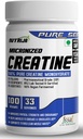 Pure Micronized Creatine Monohydrate Poudre- 100grammes de supplément d'entraînement pré/post pour la réparation et la récupération musculaire
