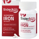 Supplément de fer solide SiderAL cliniquement prouvé pour augmenter les niveaux sans effets secondaires.