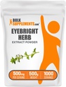 BulkSupplements.com Poudre d'extrait d'oeil - Extrait d'oeil - Supplément à base de plantes, sans gluten - 500mg par portion, 500g (1,1 lb) (paquet de 1)