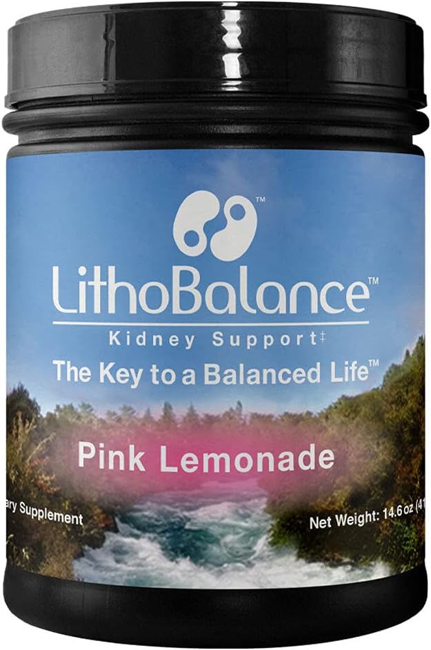 LithoBalance- Soutien du rein - Citrate de potassium - Citrate de magnésium - Vitamine B6 - Pierre de rein