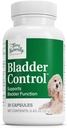 Terry Naturally Bladder Control - Aliments pour animaux de compagnie pour la santé de Bladder - Soutien Santé urinaire - Supplément santé pour chiens - Soutien pour chiens - 30 capsules (30 portions)