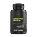 Livingood Daily Energy Support, 11-en-1 Supplément avec Magnésium, Vitamine B6, B12, Amino Acides, L Carnitine, CoQ10, Ginseng & L Theanine, soutient l'énergie naturelle pour les hommes et les femmes, Vegan, 60 Capsules
