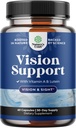 Supplément complet pour la santé des yeux pour les adultes - Lutein 20mg par portion de vitamines oculaires pour la vision yeux secs Pression et protection de la lumière bleue - Supplément Adultes avec yeux bêta carotène