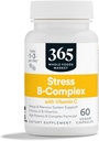 365 by Whole Foods Market, Stress B-Complex with Vitamin C, Energy & Nervous System Support, Vegan, 60 Capsules