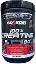 Six Star Creatine Monohydrate Elite 100% Creatine Monohydrate Powder | Post Workout Muscle Recovery & Muscle Builder | Micronized Creatine Powder | Mass Gainer | Unflavored (80 Servings)