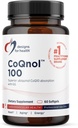 Designs for Health CoQnol 100mg - CoQ10 Ubiquinol avec biodisponibilité supérieure + technologie d'absorption exclusive - Double CoenzymeQ10 Boost avec GG - Coeur, Vieillissement en santé + Soutien cellulaire (60 Softgels)