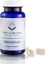 Relumins Capsules avancées de glutathion blanc - Supplément Max Strength avec ALA, Placenta, Rose HIPS & Vitamine C - Supporte la peau collagène et jeune, Fabriqué aux États-Unis - 60 capsules