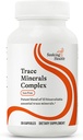 Complexe Trace Minerals de recherche de santé - Comprend 10 minéraux Trace Minerals essentiels - Supplément minéral soutient le système immunitaire et nerveux - sans fer - 30 capsules