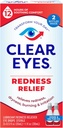 Yeux clairs Redness Relief gouttes oculaires, yeux blancs et soulagement sécheresse, brûlure et irritation, 2 x 0,5 Fl Oz, Twin Pack