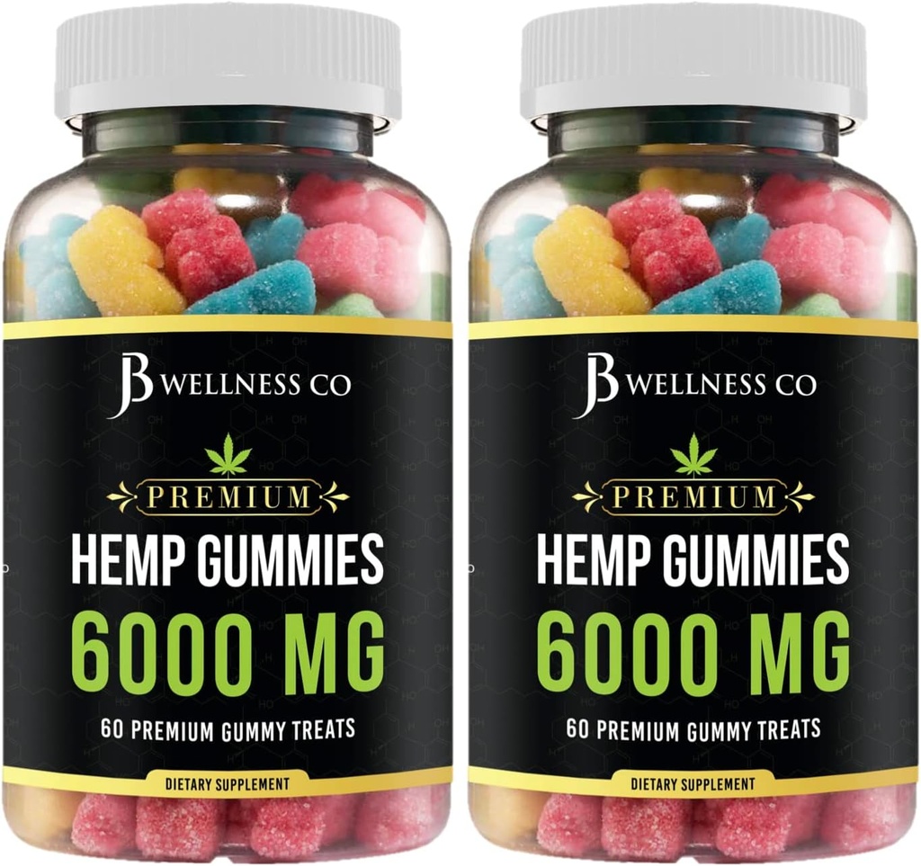 Gummies de chanvre - Gummies avancées - Gummy relaxant avec huile de chanvre [2-Pack]