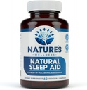 Aide naturelle de sommeil premium pour les adultes - Relief efficace - Non Habit Forming - Se réveiller se sentir rafraîchi - Mélange exclusif avec la mélatonine, Tryptophane, Magnésium, Valérien, Camomille et plus - 60 Veg