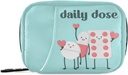 Naanle Cute Pill Box 7 Day Case Bag Organizer with Zipper Portable Weekly Compact Size for Vitamin Supplement Holder Daily blue 4,6 x 3.14 x 1,88 pouce, 1 Compte