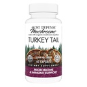 Host Defense Turkey Tail Capsules - Supplément digestif pour la santé et la réponse immunitaire - Supplément de champignons pour le soutien gastro-intestinal et le microbiome Gut - 60 capsules (30 portions)*
