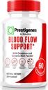 Prestigenes Supplément de flux sanguin, Prestigenes pour alimenter votre flux sanguin avec le pouvoir des nutriments de la nature, Formule avancée pour la santé globale, Toutes les revues Prestigenes naturelles (60 capsules)