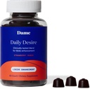 Dame Produits Gummies de désir, Energy Boost, Enhancer d'humeur, Soulagement du stress, Relaxation, Femmes et hommes, Fraise Mango Flavor - 60 Comte