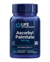 Allongement de la durée de vie Palmitate d'Ascorbyl 500mg – supplément de vitamine C soluble dans le gras pour le soutien immunitaire et la longévité – sans gluten soluble dans l'eau, sans OGM, végétarien – 100 capsules