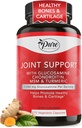 Pure By Nature Joint Support, Glucosamine avec Chondroïtine Turmeric MSM Boswellia Supplément, 270 Capsules
