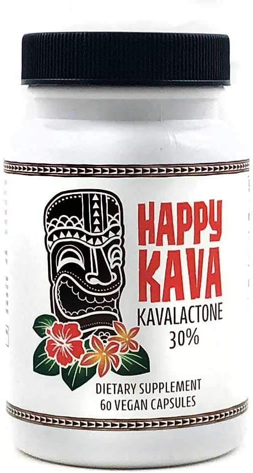 30% Kavalactone Kava Extrait Capsules (60 Capsules)