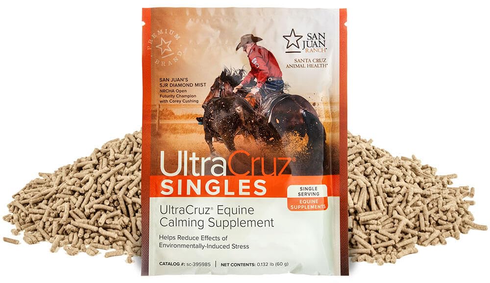 Supplément de calmant UltraCruz® Equine, 60 pièces simples