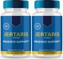 Jertaris Capsules, Jertaris Prostate Health Supplement Pills - Extra Strength, Jertaris soutient la chaleur de la prostate Toutes les préparations naturelles, Jerta RIS Capsules, Jer Taris Avis (2 Pack)