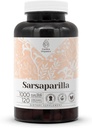 Sarasaparilla 120 Capsules (Hemidesmus indicus) Compléments alimentaires à base de plantes à haute capacité (Fabriqué avec des capsules végétales et Sarsaparilla (Hemidesmus indicus) Racine séchée (120 Nombre)