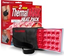 ThermalMax pack de chaleur réutilisable - longue durée, jusqu'à 2 heures de chaleur thérapeutique, enveloppe de soulagement à chauffage rapide avec des paillettes réglables, le meilleur pour soulager la douleur, le confort musculaire, genou, dos, chirurgie de hanche - moyenne