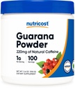 Nutricost Guarana Extract Powder 100 Grams par bouteille - supplément naturel brésilien à base de caféine Energizer