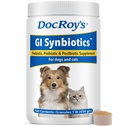 Doc Roys GIG Synbiotiques Granules probiotiques et prébiotiques pour chiens et chats – Supplément de santé digestif et immunitaire avec cultures vivantes, BgMOS et bêta Glucans – Arôme de poulet – 454g Granules