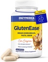 Enzymedica GlutenEase, enzymes digestives avancées pour les femmes et les hommes, formule d'action rapide pour le soulagement de Bloating et la santé digestive, aide à briser le gluten et la caséine, 120 capsules FFP